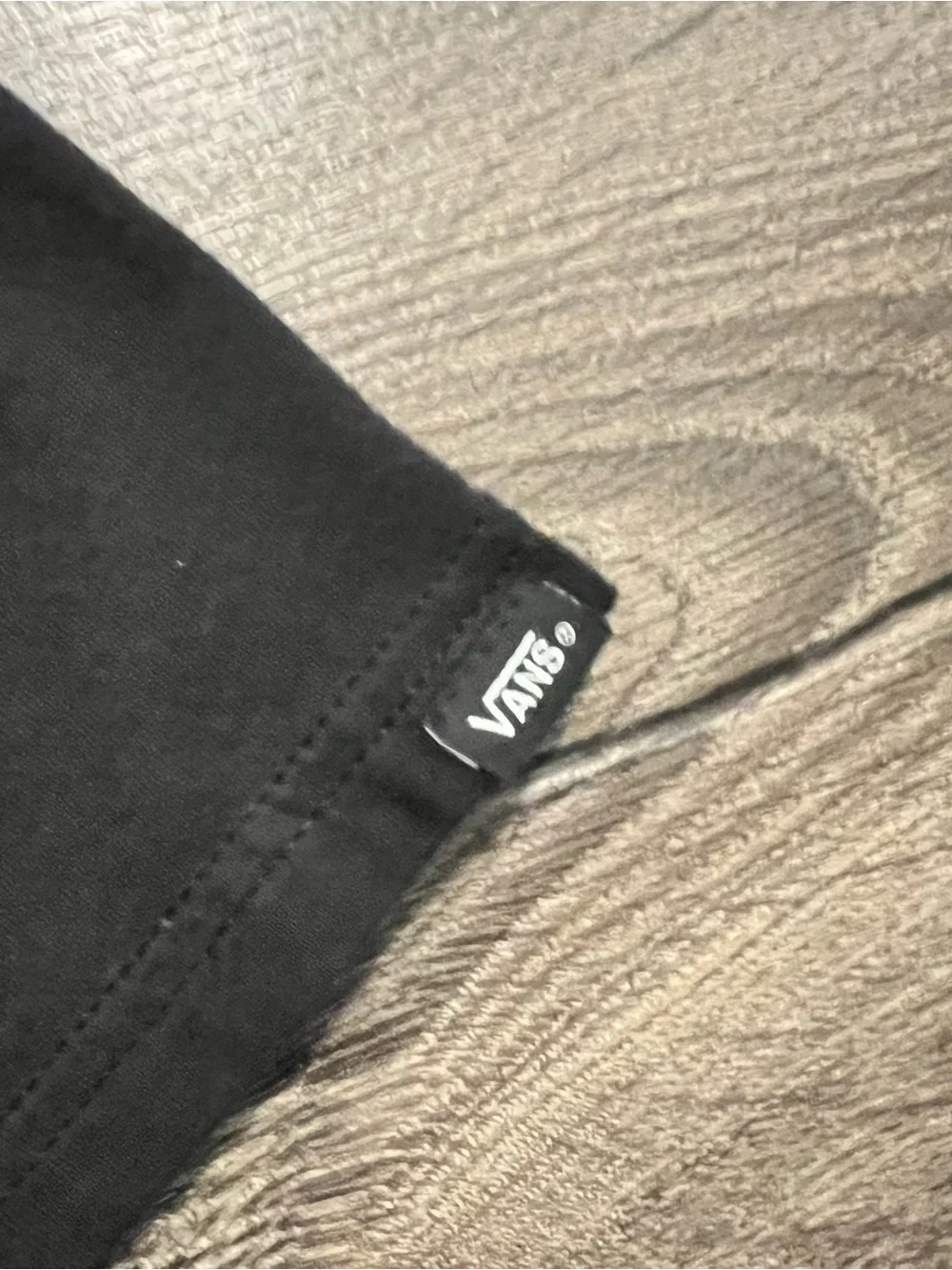 Vans Kids Kustom Classics Black T-Shirt Size XL